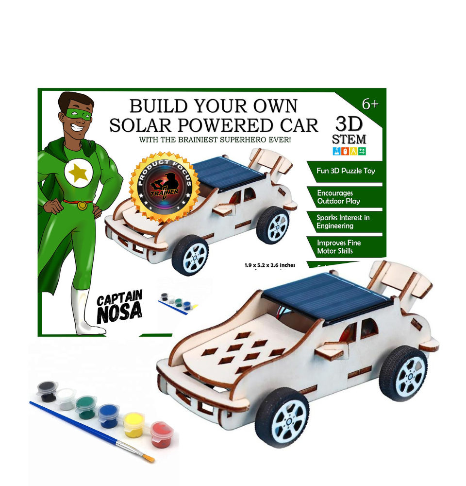 Product Focus 3D STEM Build a Solar Powered Car