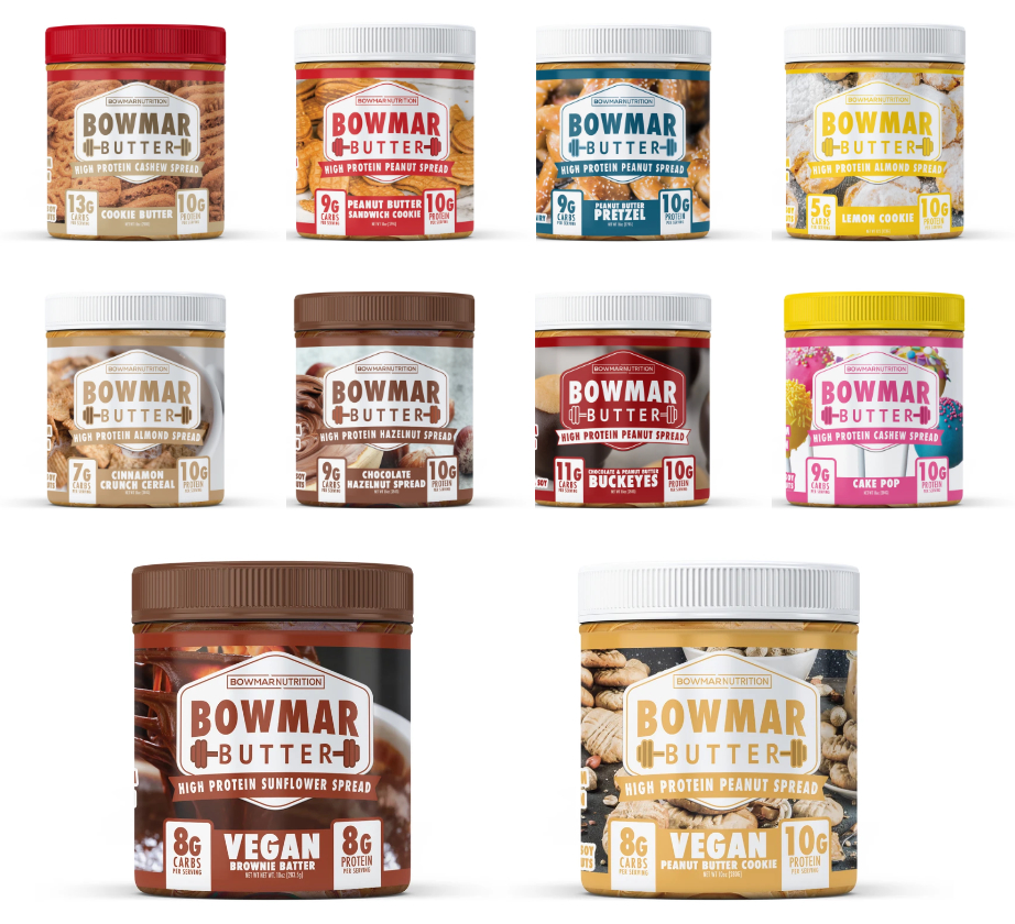 Bowmar Nutrition Hi-Protein Nut Spreads